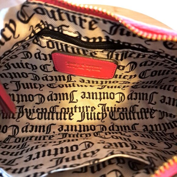Juicy Couture Free Love Heritage Shoulder Bag Hot Pink NWT - Picture 9 of 12